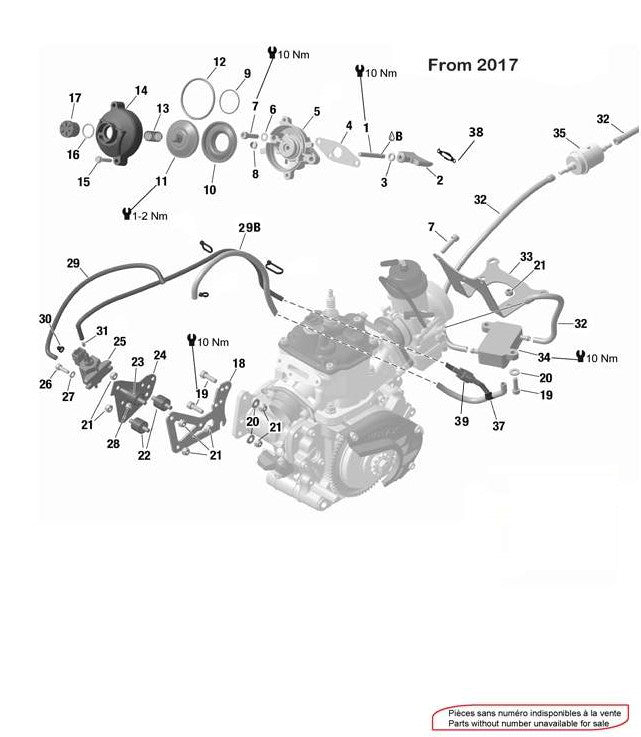 Valve électronique - Pompe à essence