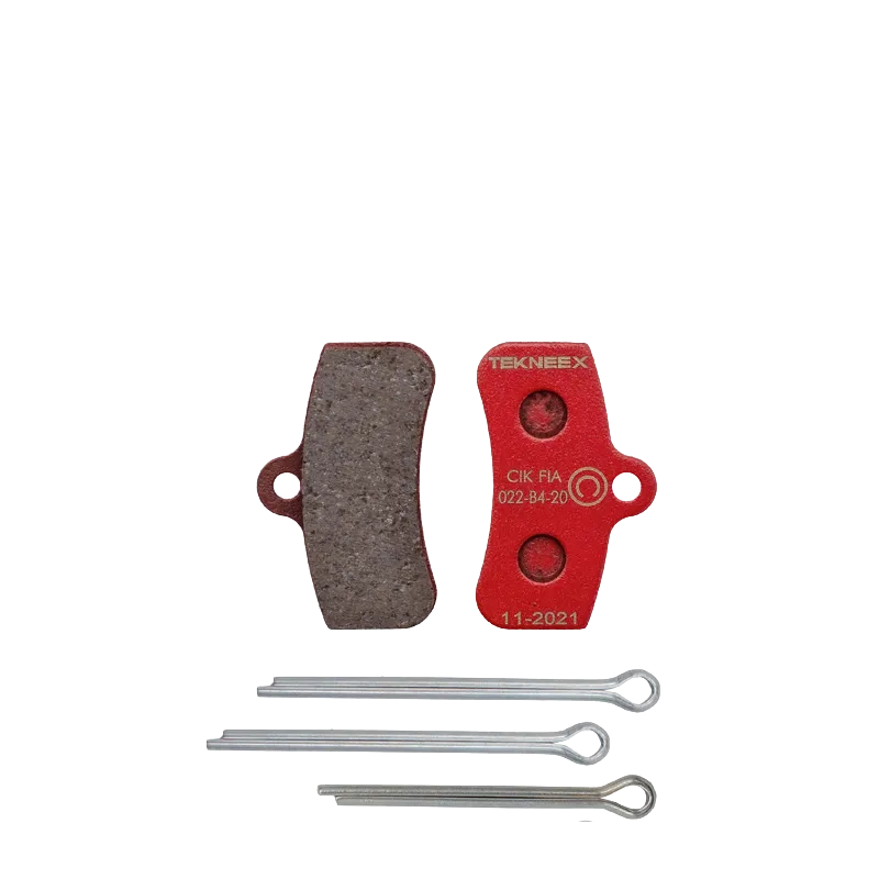 PLAQUETTES AVANT ETRIER TEKNEEX 4 PISTONS D18-6MM