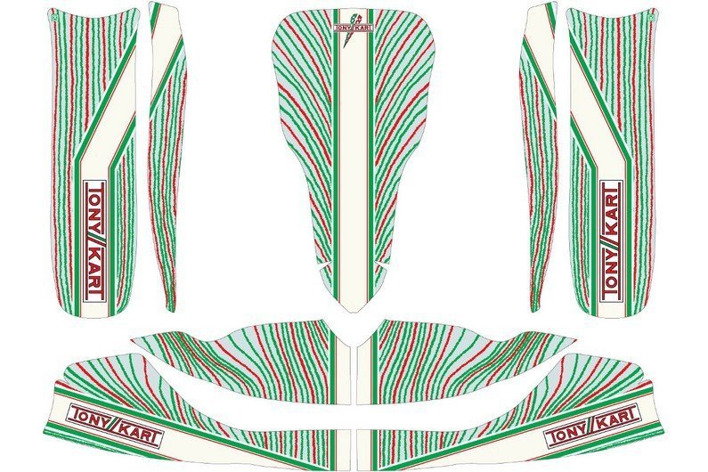 Adhésifs Tonykart