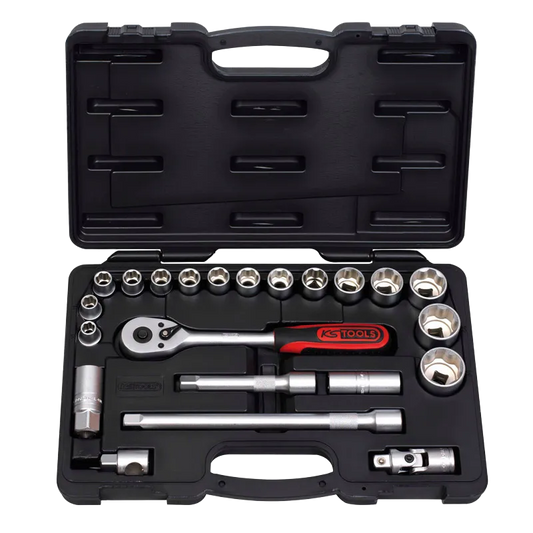 COFFRET DE DOUILLES 1/2' 22 PIECES-KS TOOLS