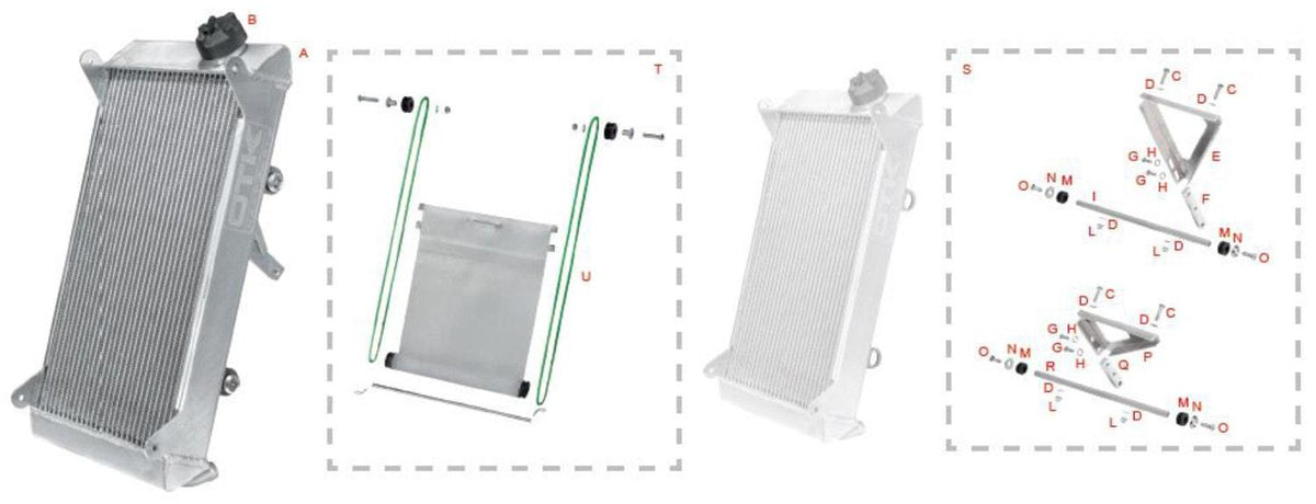Kits radiateurs 470 x 265