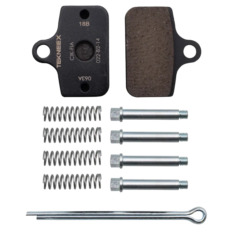 PLAQUETTES ARRIERE ETRIER TEKNEEX 2 PISTONS D24