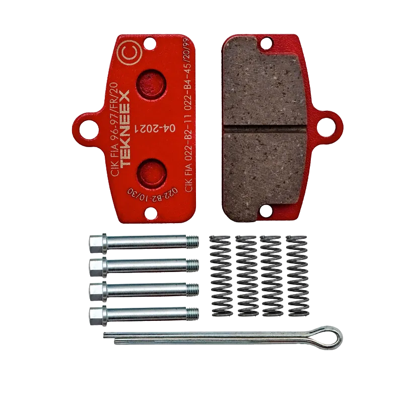 PLAQUETTES ARRIERE ETRIER TEKNEEX 4 PISTONS D20