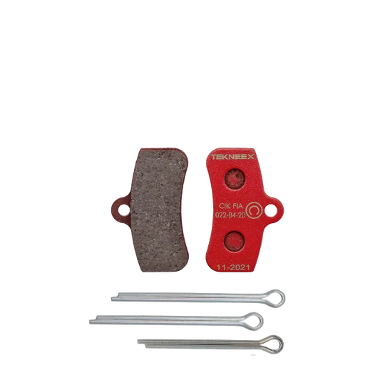 PLAQUETTES AVANT ETRIER TEKNEEX 4 PISTONS D18-6MM