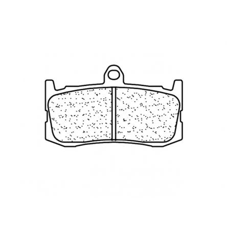 PLAQUETTES ARRIERE P+ ETRIER TEKNEEX 4 PISTONS D20