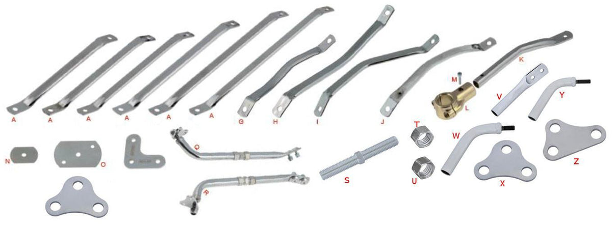 Supports de sièges (Raidisseurs)