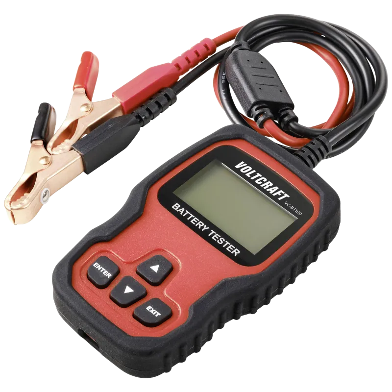 TESTEUR DE BATTERIE PLOMBS VOLTCRAFT 12V ET 24V